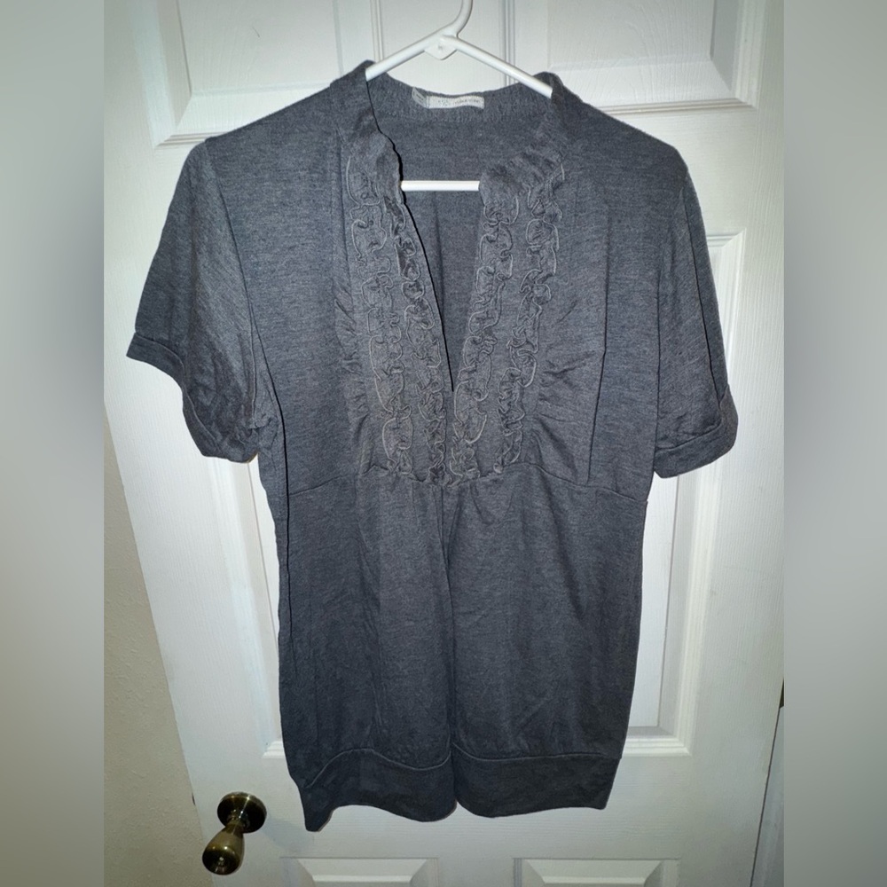Maurice’s ruffle top shirt